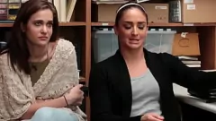 Play Young Stepdaughter and Hot StepMom Get Wild with Security Officer in Office Backroom