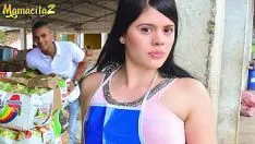 Play The brunette from the market fucks like crazy with David