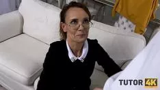 He Gives Money To This Mature Mother-in-Law To Give A Blowjob Like When She Was Young