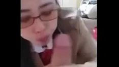 Play The trumpeter blows into the young pussy