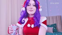 Reproduzir A assustadora surpresa de Natal de Misato Katsuragi: um presente pegajoso em sua buceta!